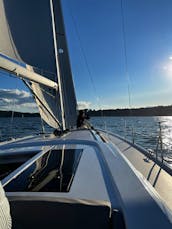 Luxury Sailing Yacht on the Puget Sound — Grand Soleil