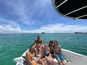 Crab Island, Snorkeling, and Dolphin Cruise. Private Charter up to 6 people