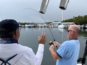 Excursion de pêche au tarpon de 4 heures pour 2 personnes à Lajas, Porto Rico !