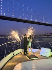 Amazing 63ft Yacht Tour for Special Event in İstanbul, İstanbul
