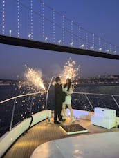 Amazing 63ft Yacht Tour for Special Event in İstanbul, İstanbul