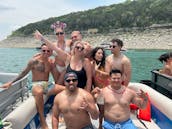 Party Pontoon Boat Rental on Lake Travis, ATX