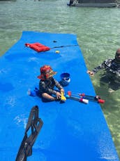 Barco flutuante divertido Avalon de 24 pés em Fort Walton Beach