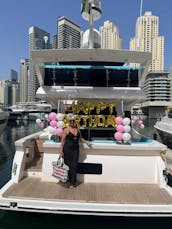 50ft Majesty Luxury Yacht Rental in Dubai, United Arab Emirates