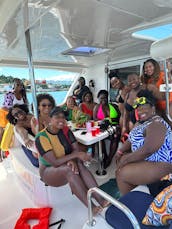 ¡Navega en Montego Bay! Catamarán Leopard de 39 pies