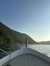 Marino rent boat Como Lake - SELF DRIVING 40CV