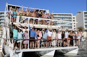 Catamaran haut de gamme, soirée privée de luxe à Cabo San Lucas. Captain & Crew Inc.