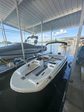 Beautiful Hurricane SunDeck Sport 185 OB available at Tims Ford Lake