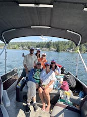 Coeur d'alene capitaneou um cruzeiro no lago e churrasco com pontão de 22 pés em South Bay