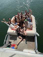 Double Decker Party Pontoon on Mission Bay - Captain/Bathroom/Slide/BYOB