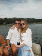 Aluguel de pontão Bentley de 24 pés em Lake Travis