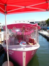 Croisière en bateau Pink Party dans la baie de San Diego pour un maximum de 8 passagers