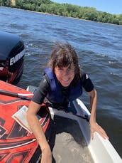 Location de bateau à passagers avec capitaine sur la rivière Sainte-Croix