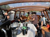 Private boat hire in Amsterdam with captain & bar!