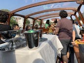 Private boat hire in Amsterdam with captain & bar!