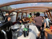 Private boat hire in Amsterdam with captain & bar!