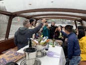 Private boat hire in Amsterdam with captain & bar!