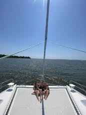 50ft Catamaran Charter with Water Toys - Deerfield/Boca Raton, FL