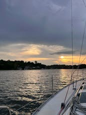 Annapolis Sailing a 34' Beneteau Sloop! SEVERN RIVER & Chesapeake BAY