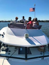Historical Annapolis Private Boat Cruise onboard a beautiful 34ft Swift Trawler!