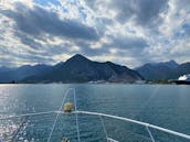 Private Tour Around The Turkish Riviera onboard 12 People Motor Yacht in Kemer, Antalya