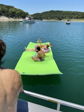 Party Pontoon Boat Rental on Lake Travis, ATX