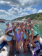 Party Cove Pontoon  Rental on Lake Travis, ATX