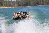 Bateau familial spacieux à proue ouverte de 22 pieds pour Bass Lake, en Californie (2 jours minimum)