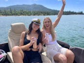Floating Lux  party Boat in Bass Lake!