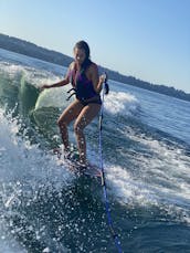 Wakesurf sur South Lake Union et Lake Washington — Centurion FX44