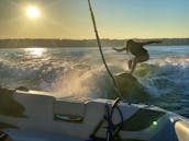 Centurion FX-44 Pro Surf Boat in Lake Union and Lake Washington!
