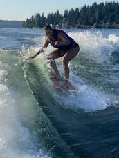 Wakesurf sur South Lake Union et Lake Washington — Centurion FX44
