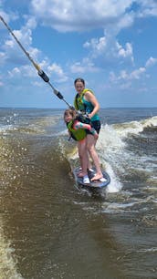 Tige 24ve Wakeboarding and Surfing on the Rez