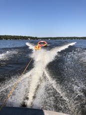 29' Crownline Powerboat & WaterToy Rental at Lake Lanier