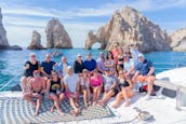 The best snorkeling adventure aboard a new Catamaran 42 ft in Los Cabos