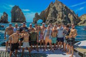 The best snorkeling adventure aboard a new Catamaran 42 ft in Los Cabos