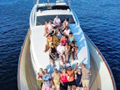 Luxury 97ft Mega Yacht Charter in Cabo San Lucas!