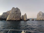 Luxury private 42' yacht in Cabo San Lucas, Mexico