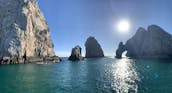 Luxury private 42' yacht in Cabo San Lucas, Mexico