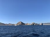 Luxury private 42' yacht in Cabo San Lucas, Mexico