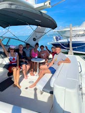 Power Catamaran Charter in Cancun for 14 people!