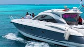 Profitez de Cancún à bord d'un yacht de luxe Sunseeker de 55 pieds