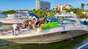47 ft Luxury Crunchy Motor Yacht for up to 12 people in Cancun and Isla Mujeres