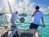 Classic Trawler Yacht for Private Tours in Cancún