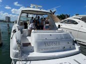 Private luxury yacht 60ft Sea Ray Sundancer! The best boat in Cancun!