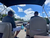 SunTracker Pontoon Boat Rental in Cape Coral and Surrounding Areas