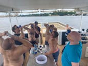 35' Party Boat Catamaran in Charleston 20 people