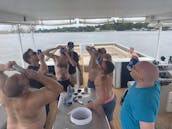 Catamarã de barco de festa de 35 pés em Charleston para 19 pessoas *Vessel COI