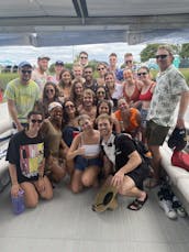 Catamarã de barco de festa de 35 pés em Charleston para 20 pessoas