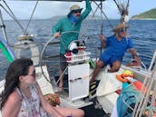 Sailing Charters On 37' Hunter Legend Cruising Monohull In Virgin Islands